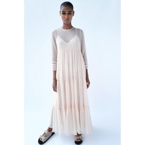 NWT ZARA SWISS DOT DRESS